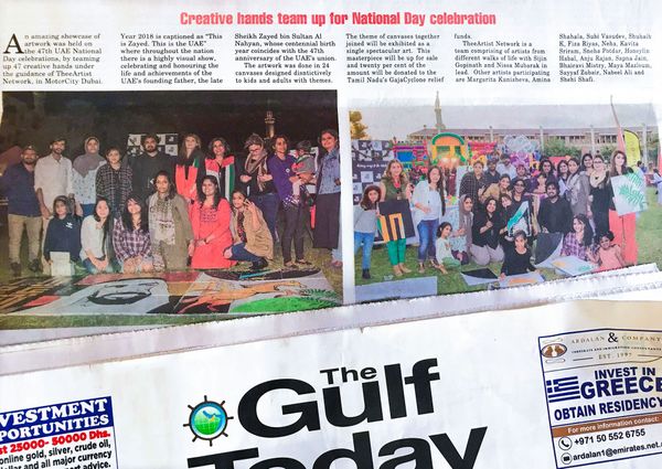 Creative hands team up for the National Day celebration - Gulf Today