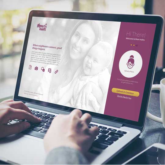 Mommates - User Interface Design