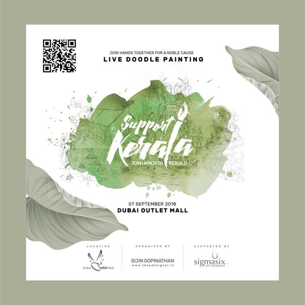 Support Kerala - Poster Design