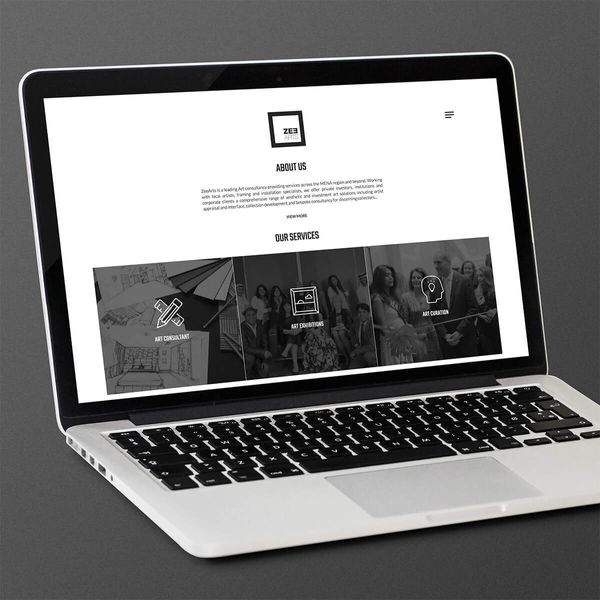 Zee Arts - User Interface Design