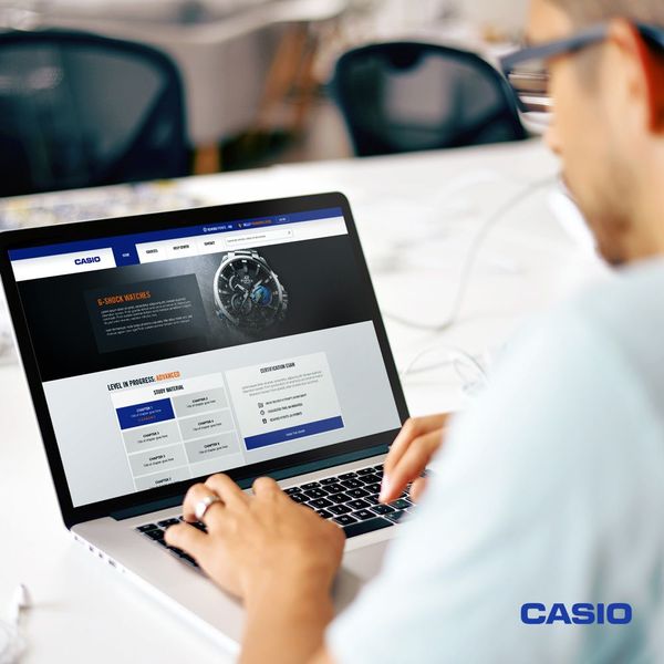 Casio Elearning Portal - Ui Design