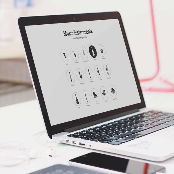 Music Instruments Icons – Free Download