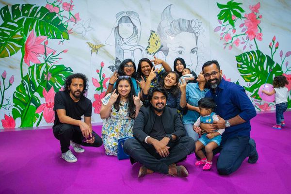 Group Live Doodle Painting for Kids Fashion Show - Wystawa