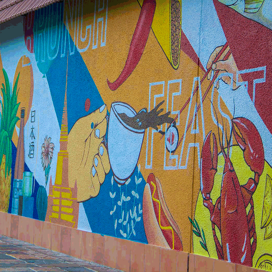 Le Meridien Village- Wall Art Project