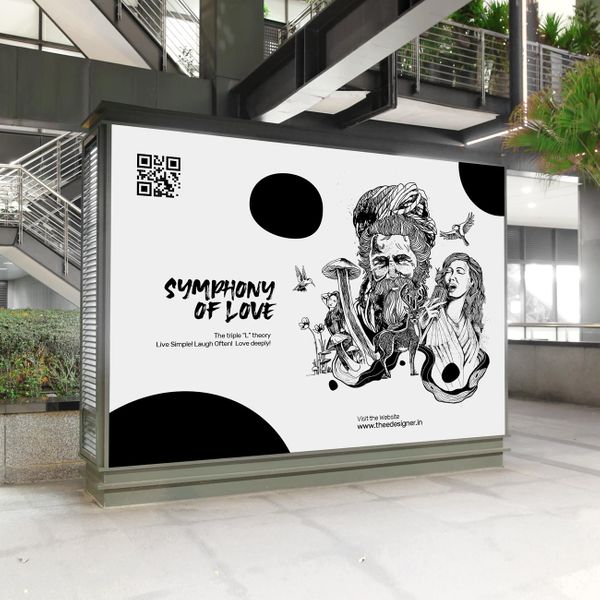 Symphony of Love - Mural Art