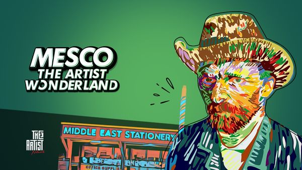 ART TALKS AT MESCO ART SHOP - മെസ്‌കോ നിറങ്ങളുടെ ലോകം !!!
