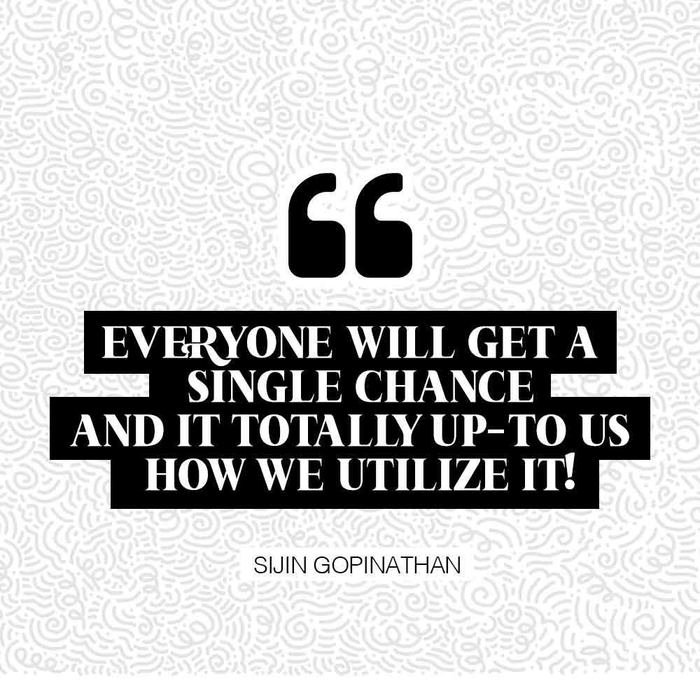 Quotes by Artist Sijin Gopinathan