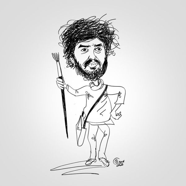 Sijin Gopinathan's Portraits and caricature by other artists.