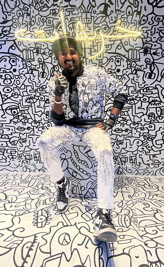 Doodle Workshop for Manarat Al Saadiyat