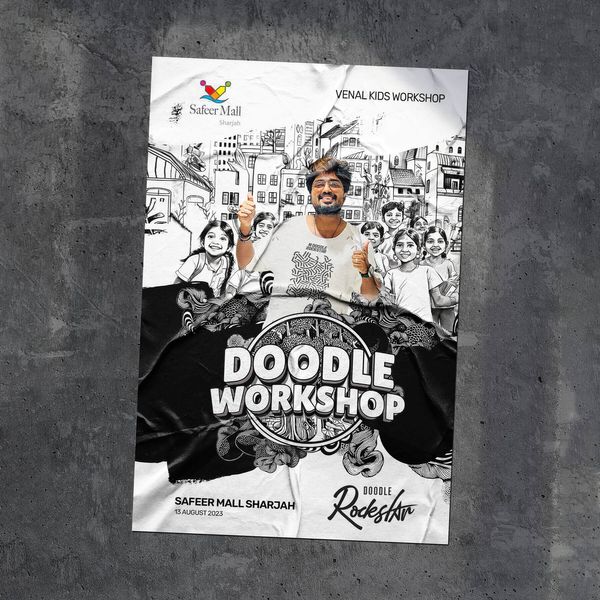 Kids Doodle Workshop - Safeer Mall Sharjah